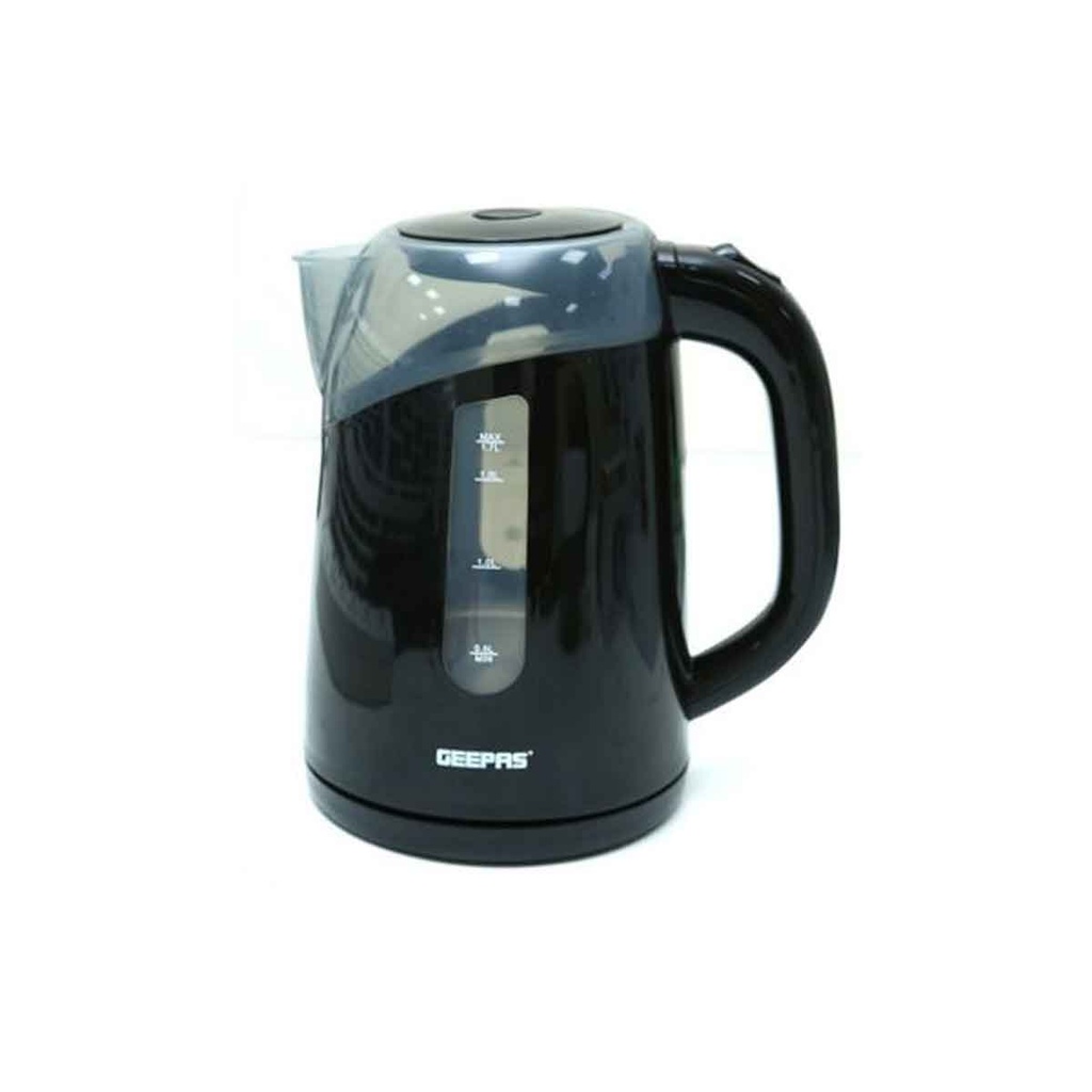 [GK38027] Electric Kettle 1.7L 2200W, Cordless Tea Kettle With Double Wall غلاية جيباس