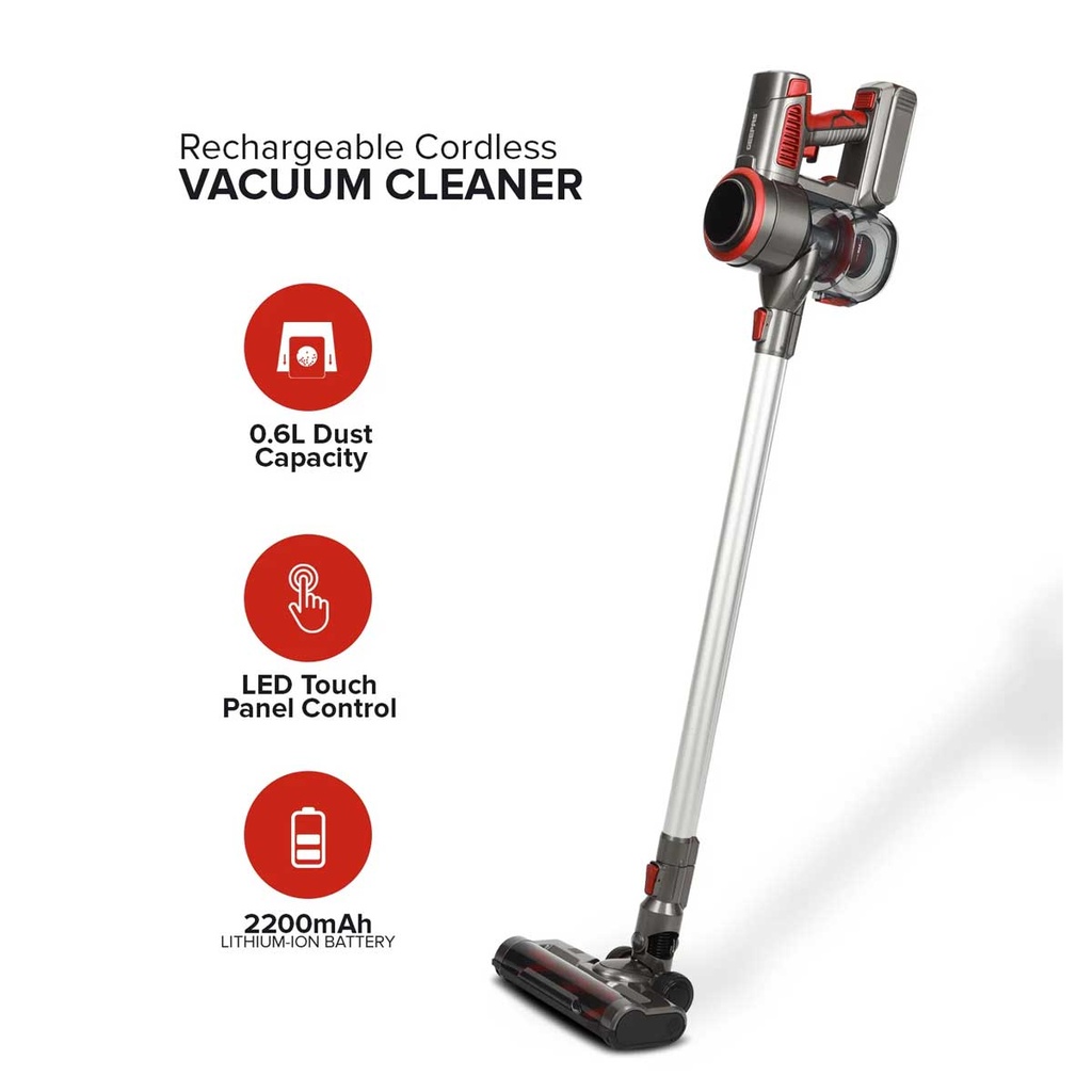 [GVC19038] Rechargeable Cordless Vacuum Cleaner مكنسة كهربائية لاسلكية قابلة لإعادة الشحن جيباس