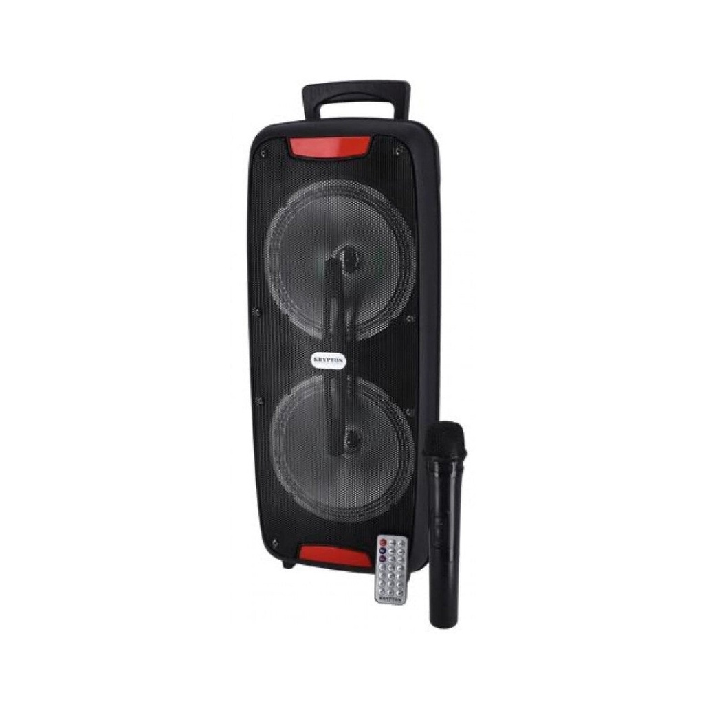 [KNMS5398] Bluetooth Speaker with Microphone, Black  مكبر صوت بلوتوث مع ميكروفون كربتون