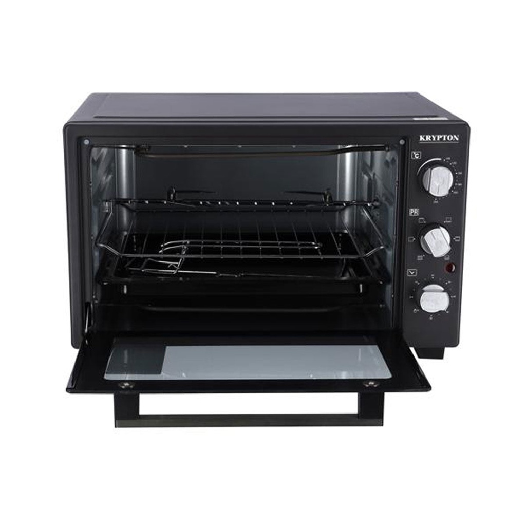 [KNO6246] Electric Kitchen Oven, 45 Liter, Black فرن 45 لتر كربتون