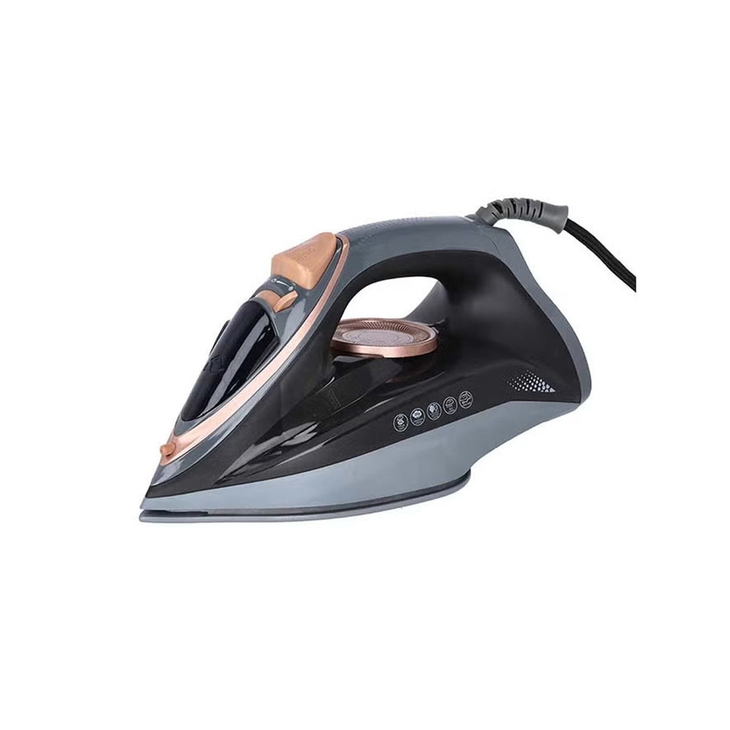 [KNSI6237] 2400Watts Ceramic 220ml Water Tank Steam Iron مكوى كريبتون