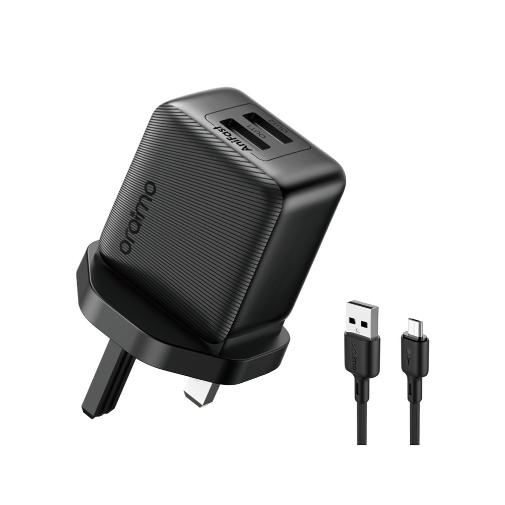 [OCW-1112UM(BLACK)] PowerCube 12 Sleek 12W charger BLACK UK