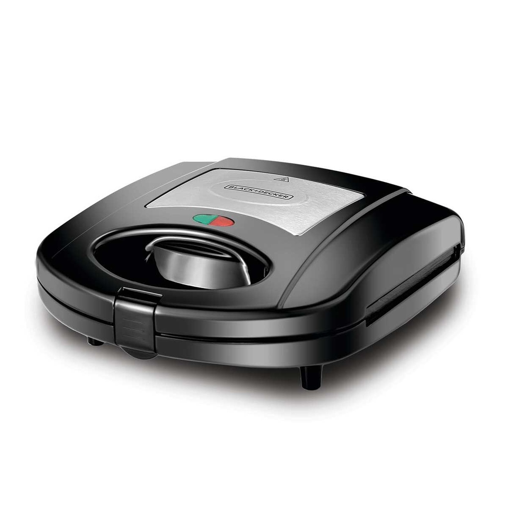 [TS2130-B5] 3 in 1 Sandwich, Grill & Waffle Maker, Black شواية