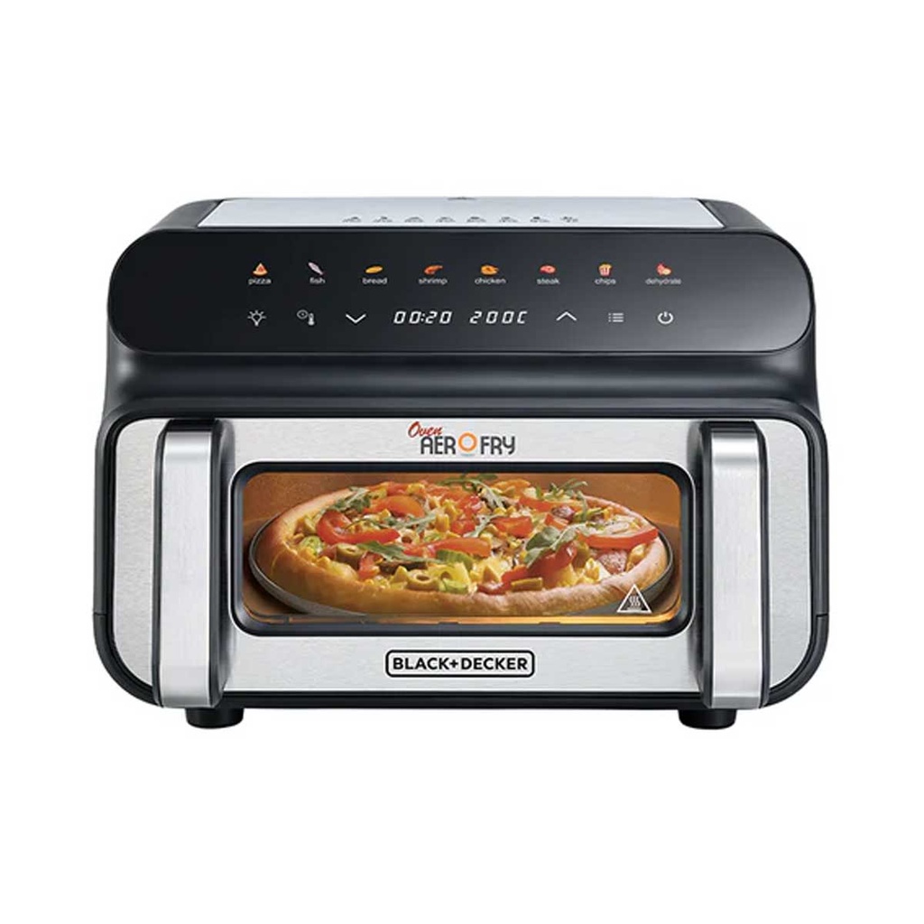 [PGAF105-B5] 839 5-in-1 Pizza Grill Oven, Black  فرن شواء البيتزا