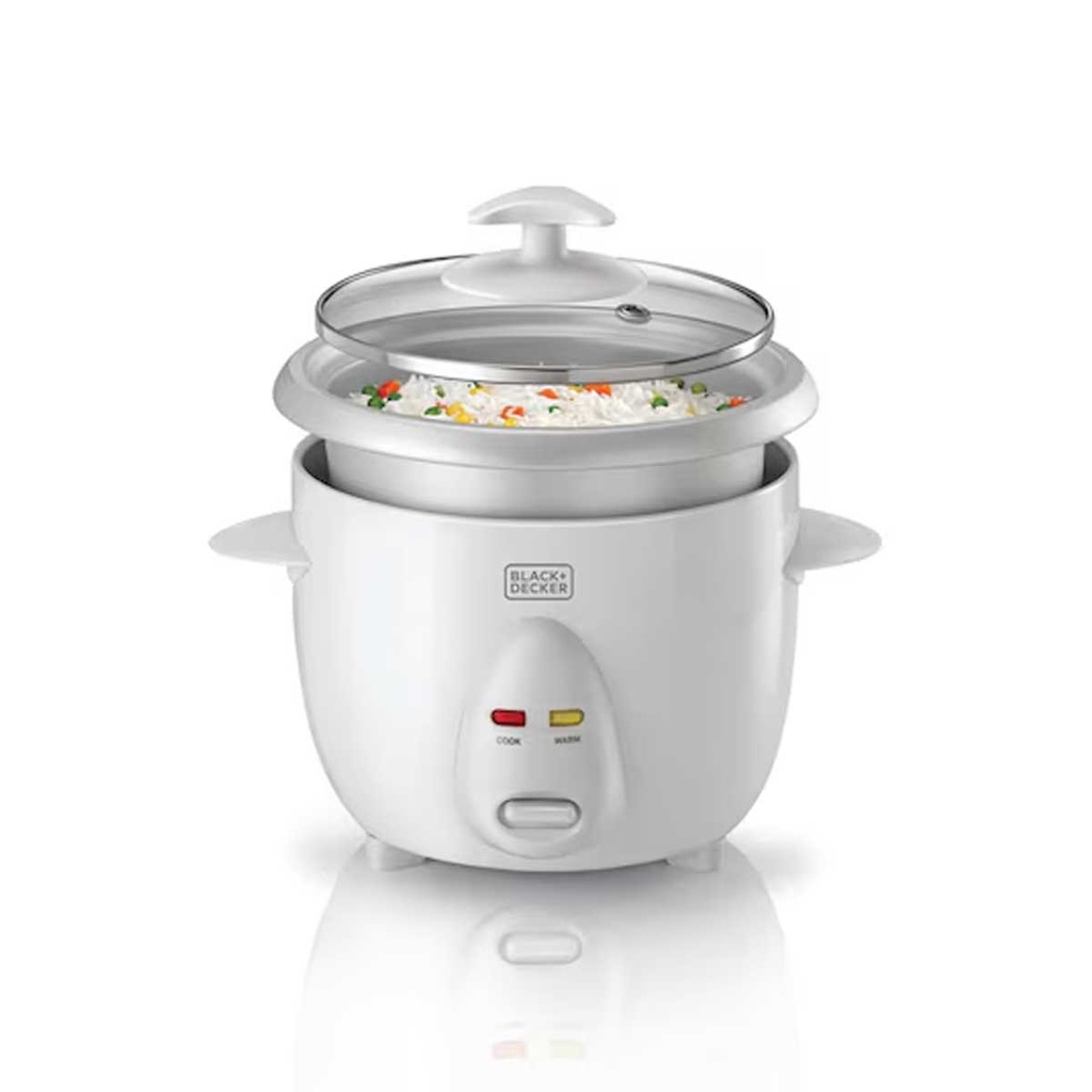 [RC650-B5] 0.6 L/ 2.5 Cup Rice Cooker, White  قدر ارز