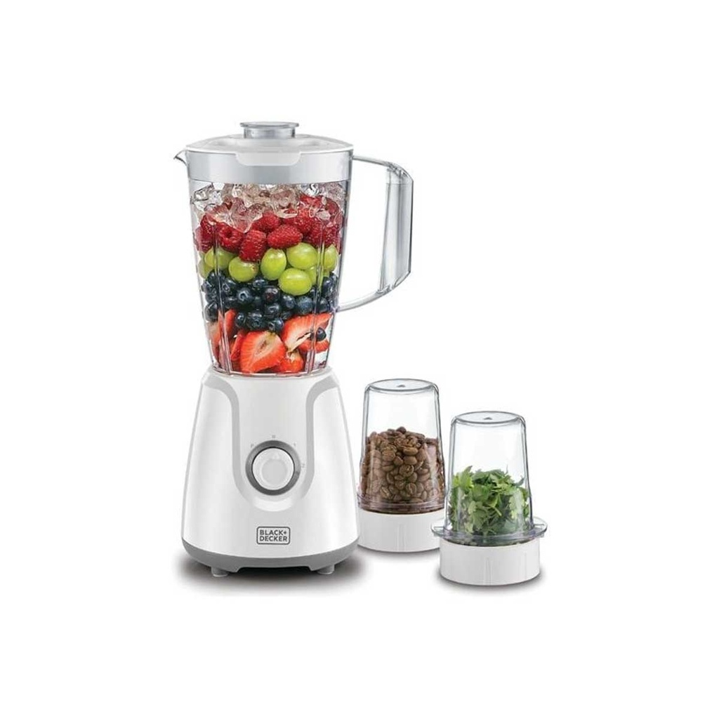 [BX4000-B5] BX4000-B5 Blender 400W, White خلاط مع مطحنة ومفرمة