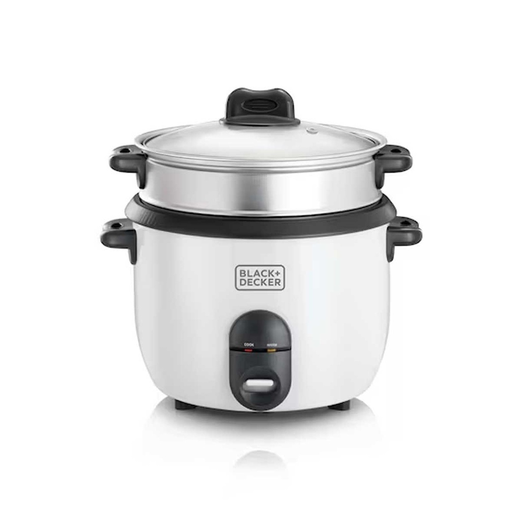 [RC1860-B5] 1.8 Ltr. Non Stick Rice Cooker with Glass Lid    قدر أرز غير لاصقة مع غطاء زجاجي