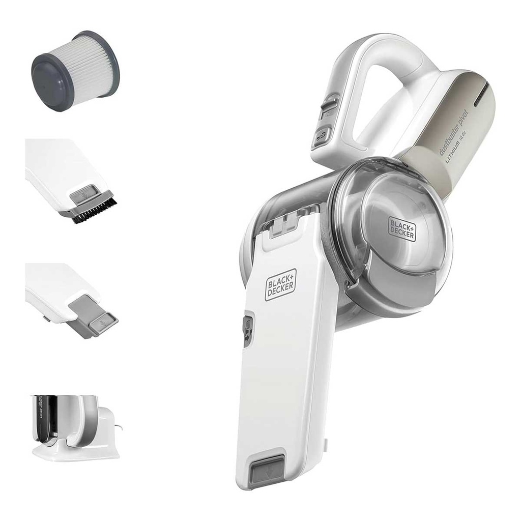 [PV1420L-B5] 14.4V Li-Ion MPP Pivot Dustbuster مكنسة كهربائية محمولة لا سلكية