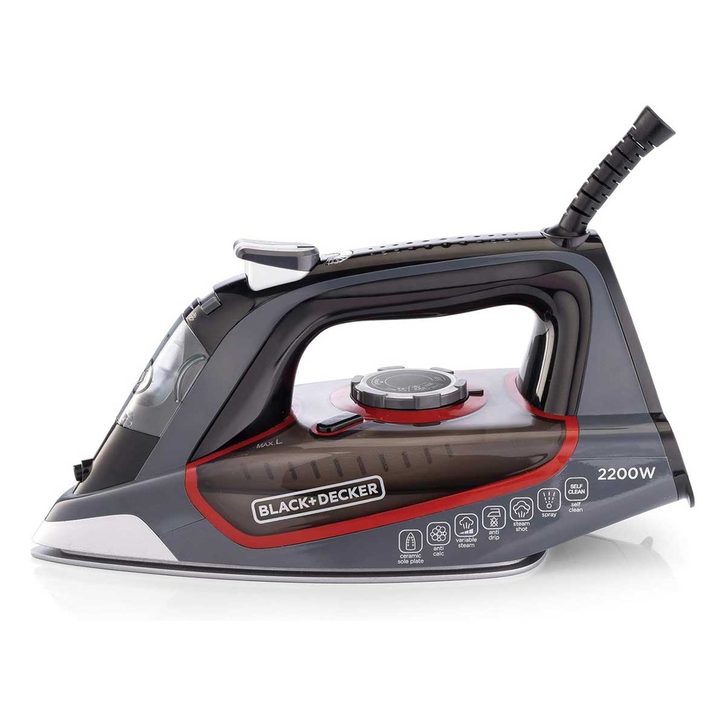 [X2050-B5] 2200W MPP Steam Iron with Ceramic Soleplate مكوى