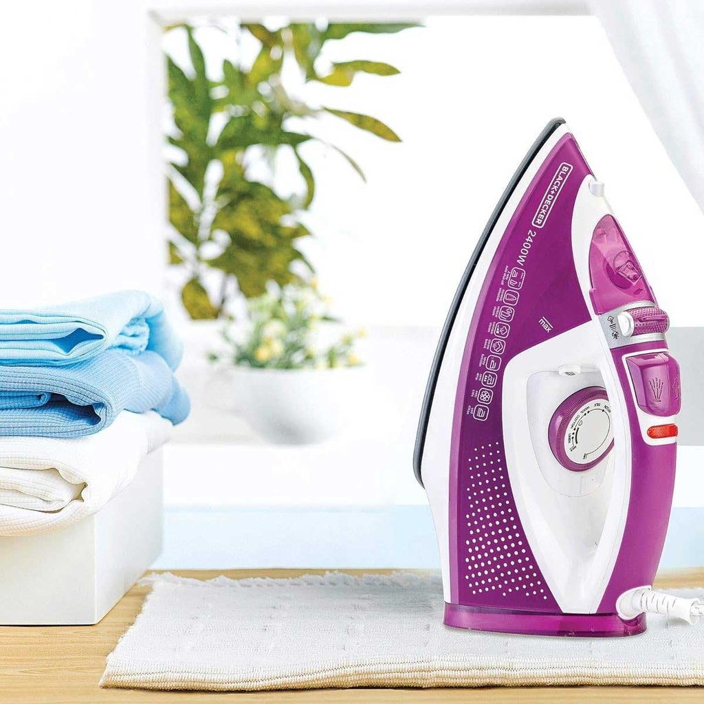 [X2450-B5] 2400W Steam Iron with Ceramic Soleplate مكوى