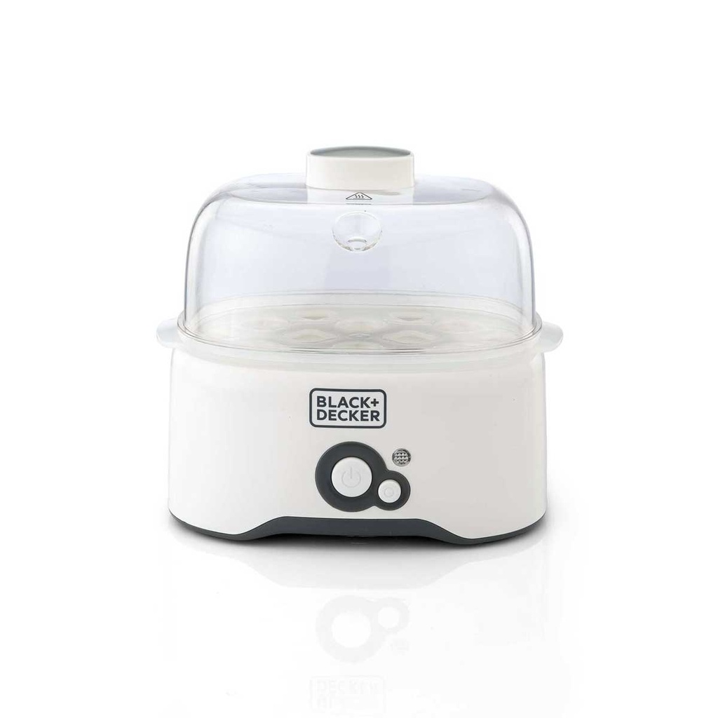 [EG200-B5] 280W 6 Piece Egg Cooker with Cooking Rack and 2 Poaching Pans  طباخ البيض