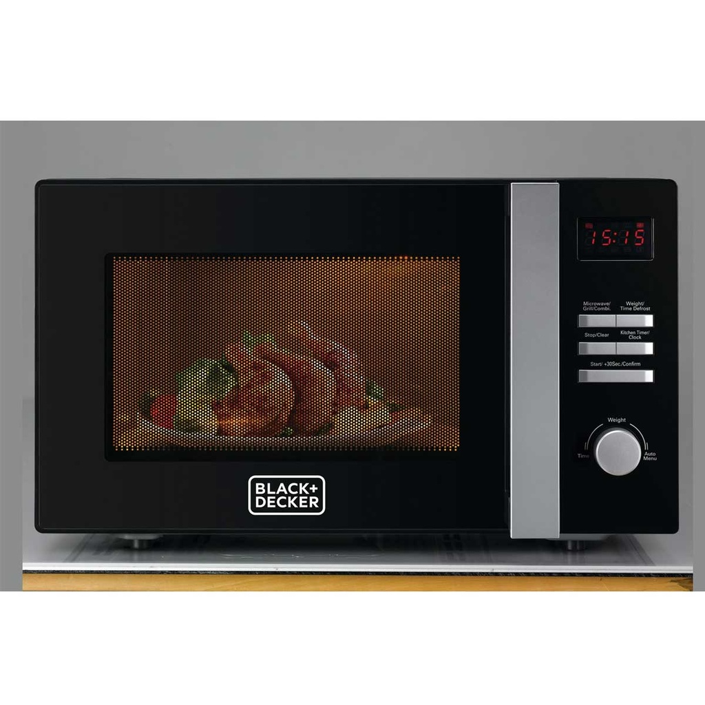 [MZ2800PG-B5] 28L Combination Microwave Oven with Grill Black  مايكرويف مدمج مع شواية