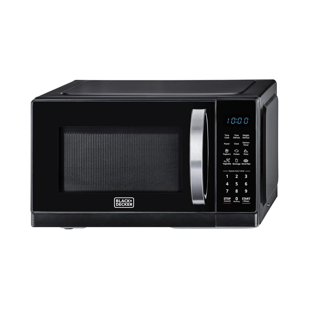 [MZ2500P-B5] DIGITAL SOLO MICROWAVE OVEN, 25L مايكروويف بلاك اند دكر