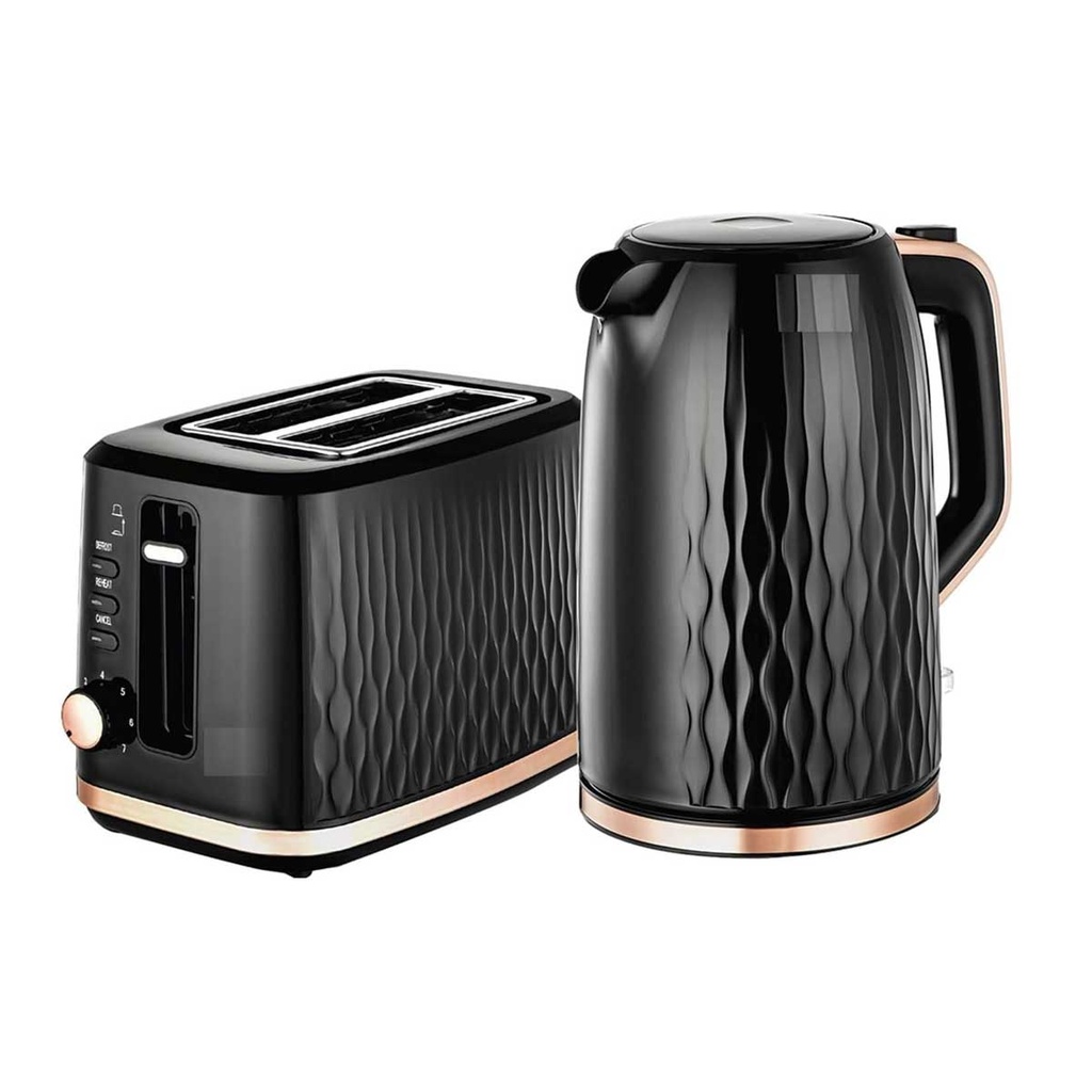 [MBF90-B5] Electric Kettle With Bread Toaster Breakfast Set غلاية كهربائية ومحمصة