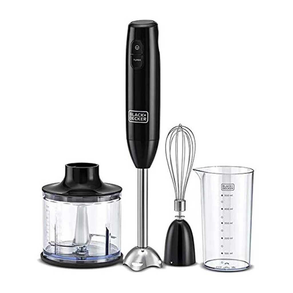 [HB600-B5] HB600-B5 3 in 1 Hand Blender with Chopper, 600W  خلاط يدوي