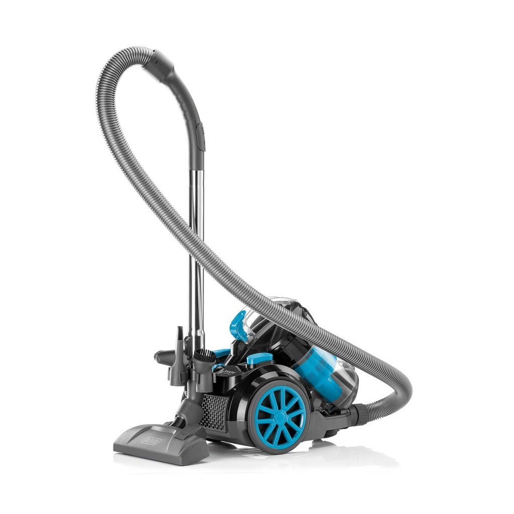 [VM2080-B5] Multicyclonic Bagless Corded Vacuum Cleaner, 6-Stage HEPA Filtration, 2000W مكنسة 2.5 لتر بلاك اند دكر