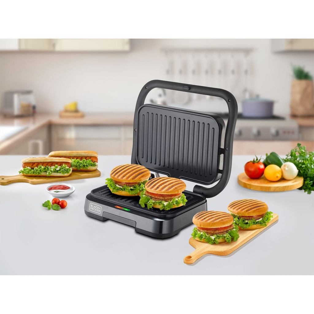 [PCG1300-B5] Panini Grill 1300W