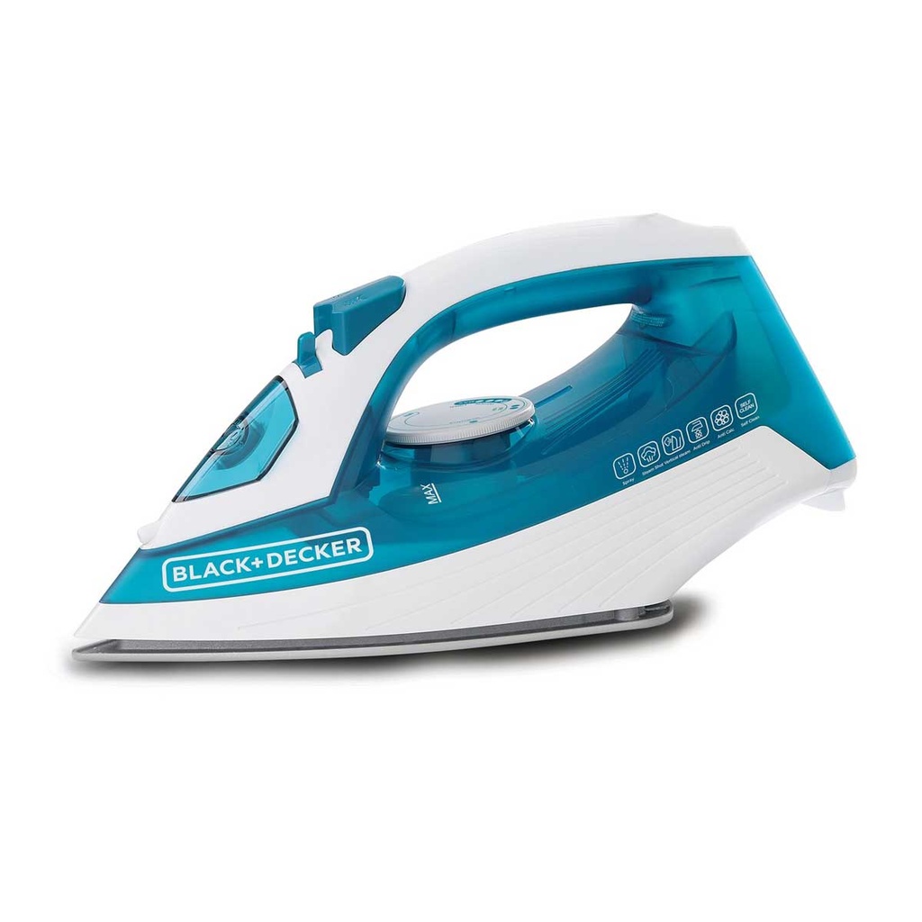 [X1575-B5] Steam Iron with Ceramic Soleplate, 1600W مكوى بخاري