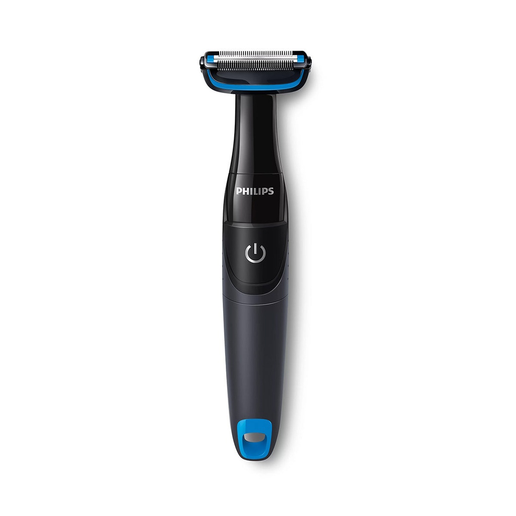 [BG1024/10] Showerproof groin and body trimmer Shaver, Black ماكينة حلاقة الجسم التي تعمل بالبطارية
