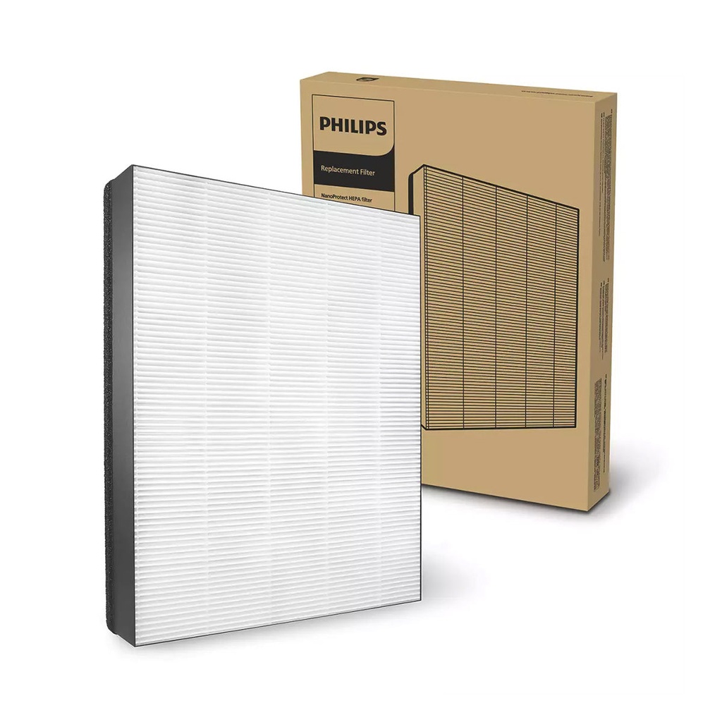 [FY2422/30] NanoProtect HEPA Genuine Replacement Filter, White فلتر استبدال حساسية فيليبس