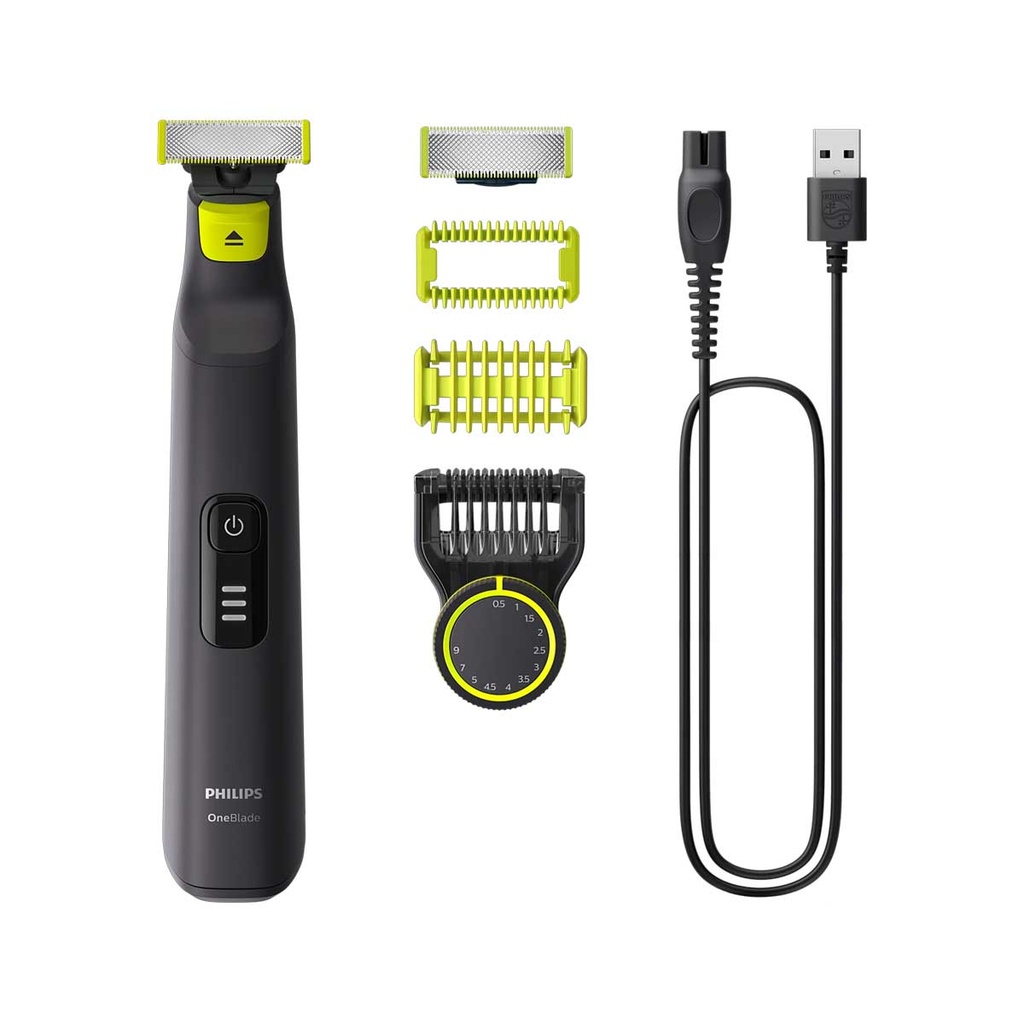 [QP6542/10] OneBlade Pro Face + Body, Black