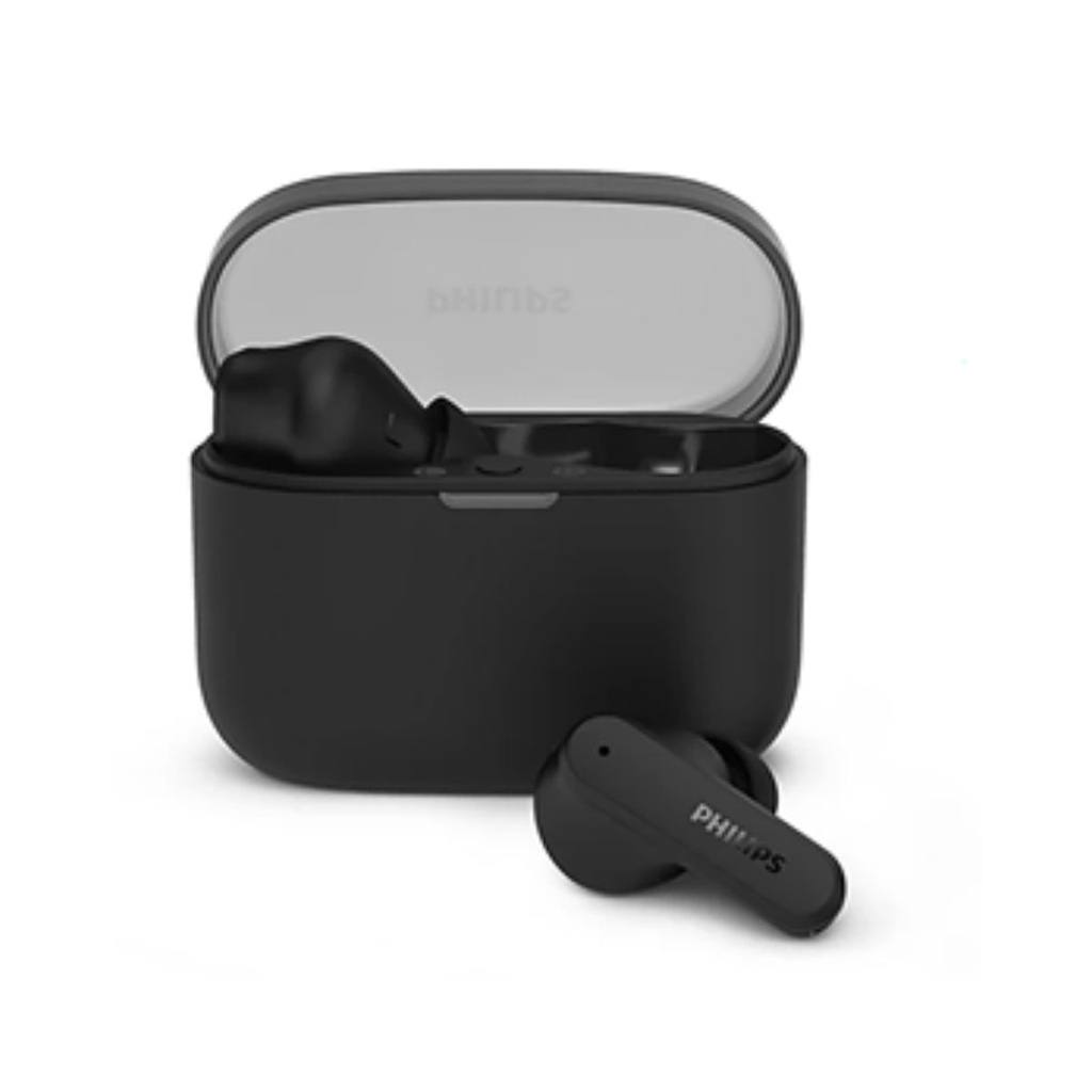 [TAT2000BK/97] Wireless Earbuds, Black سماعات بلوتوث فلبس