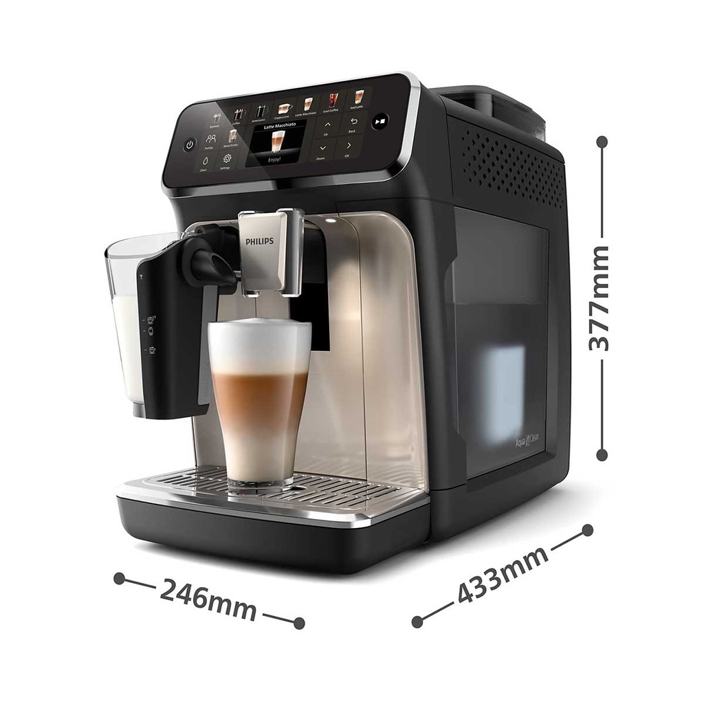 [EP5547/90] Series 5500 Fully Automatic Espresso Machine, Black