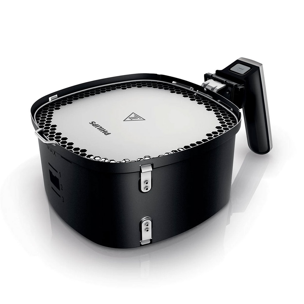 [HD9980] Airfryer Variety Basket, Black قلاية هوائية مع سلة فلبس