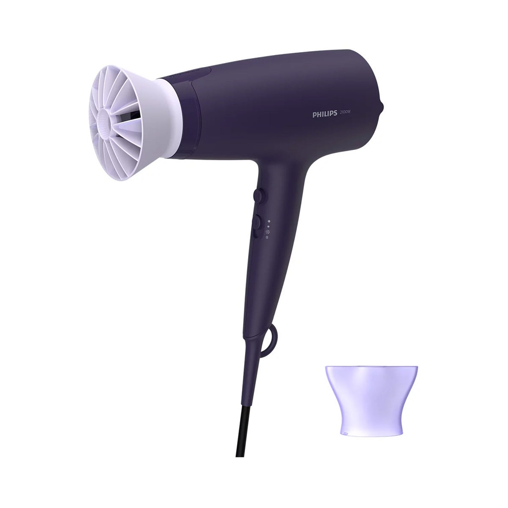 [BHD340/13] 3000 Series Hair Dryer, Black مجفف ومصفف شعر ثيرمو بروتيكت فيليبس