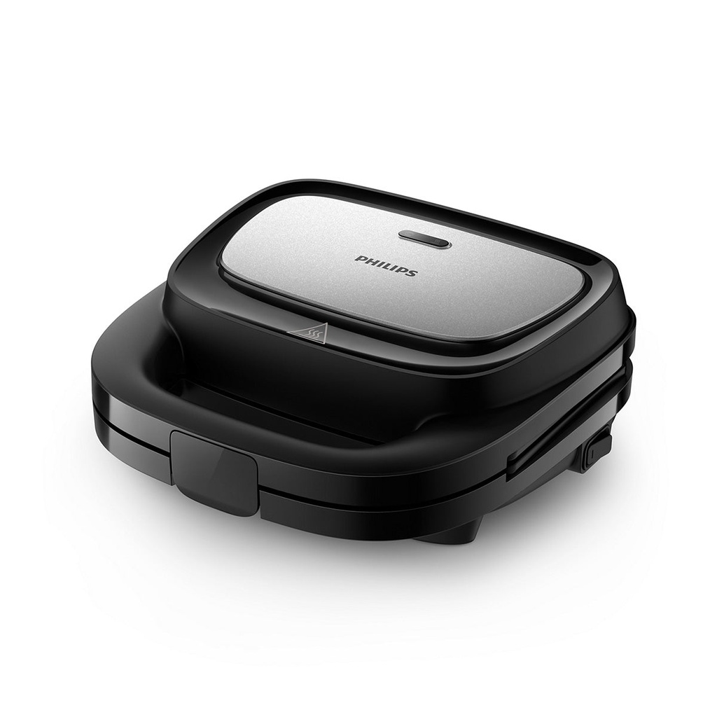 [HD2350/80] 3-in-1 Sandwich Maker, Black صانعة الساندويج فلبس