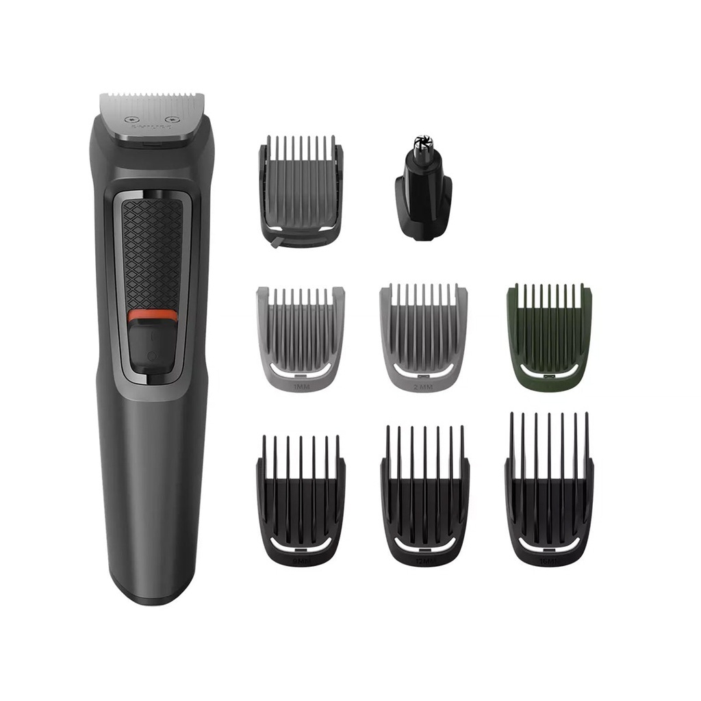 [MG3747/13] 9-in-1, Face, Hair and Body Shaver, Black ماكنة حلاقه رجاليه متعدده فيليبس