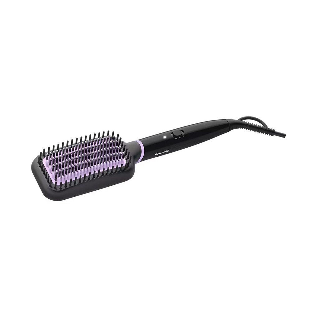 [BHH880/03] Heated Straightening Brush, Black فرشاة مملس لتسريح الشعر فيليبس