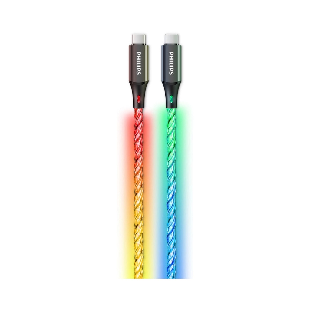 [DLC5140C/00] Party Cable Type C-C 2 M, 60W  كيبل شحن فلبس