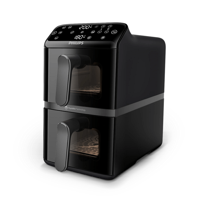 [NA460/09] Air Fryer 2 kg, 2 vertical bowls NA460/09