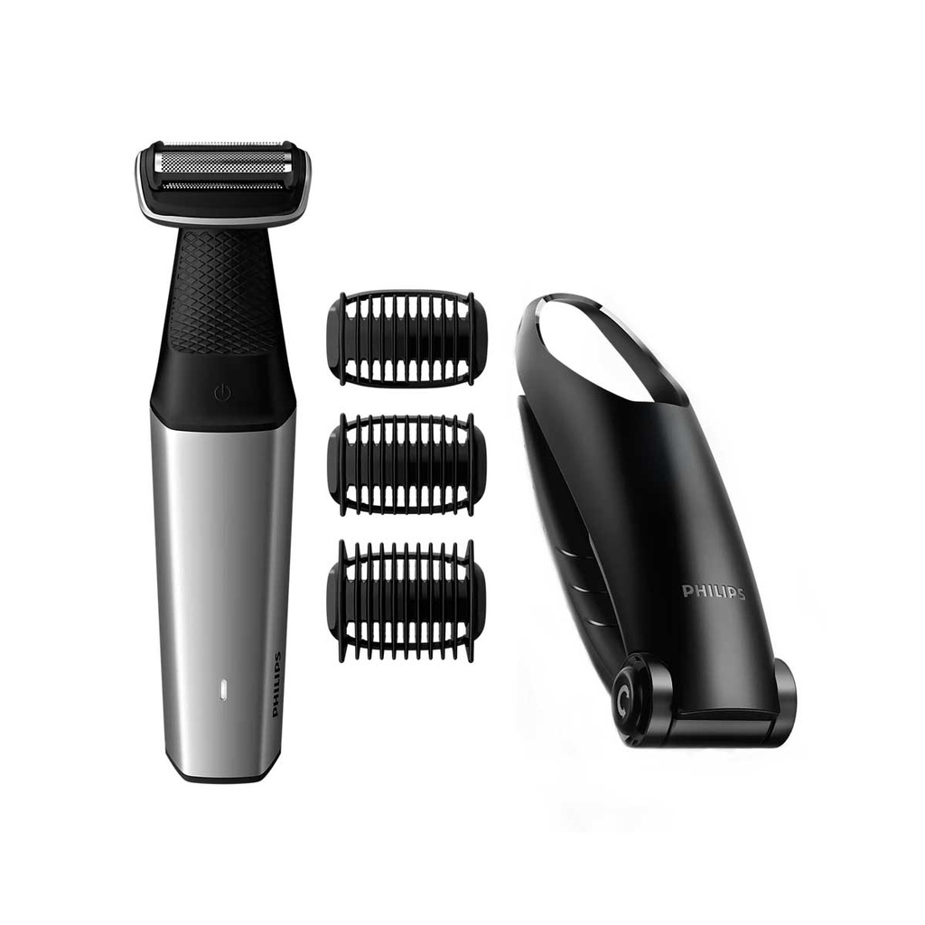 [BG5020/13] Series 5000 Showerproof body trimmer & shaver with 4 accessories