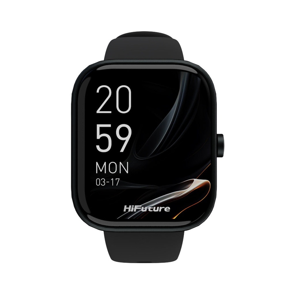 [LUME] Fashion Aluminum Smart Watch (Black)