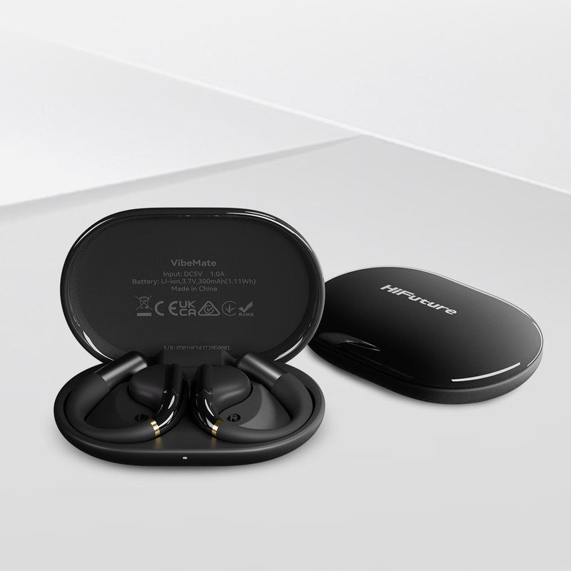 [VibeMate] Premium Open-Ear Headphone (Black)