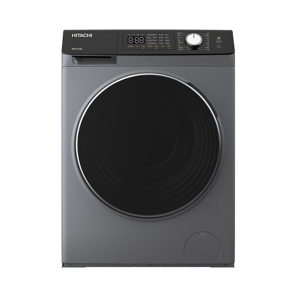 [BD-1054HVOS] Front Loading Washer,  غسالة ملابس أمامية، (Silver)