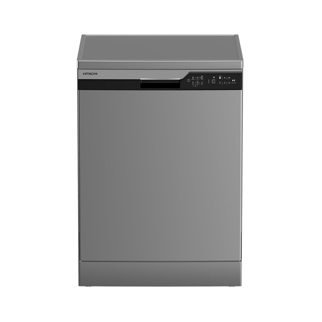 [HDF-F146VS] Freestanding Dishwasher,  غسالة صحون من هيتاشي (Silver)