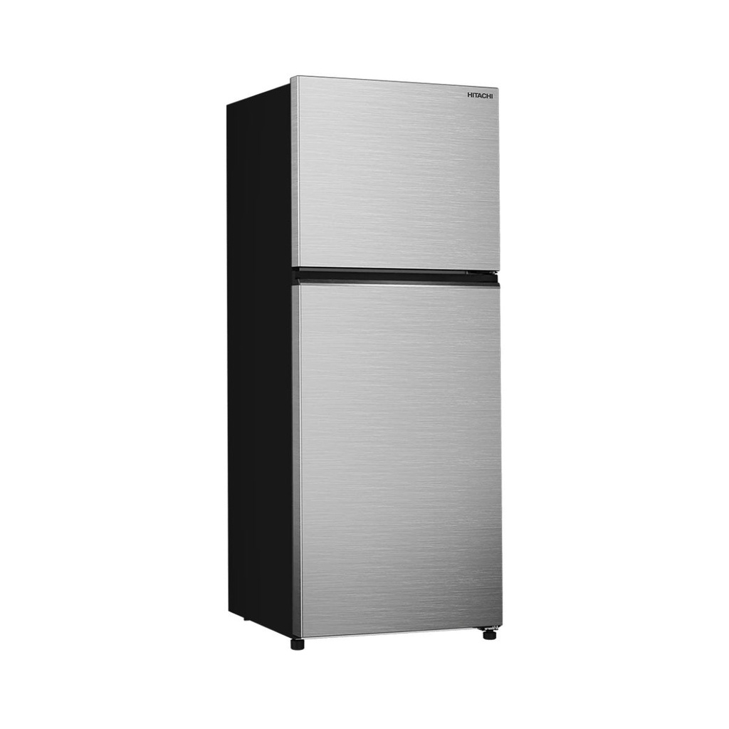 [HRTN6408SX] Double Door Refrigerator 13.4 Ft,  ثلاجة هيتاشي (Silver)