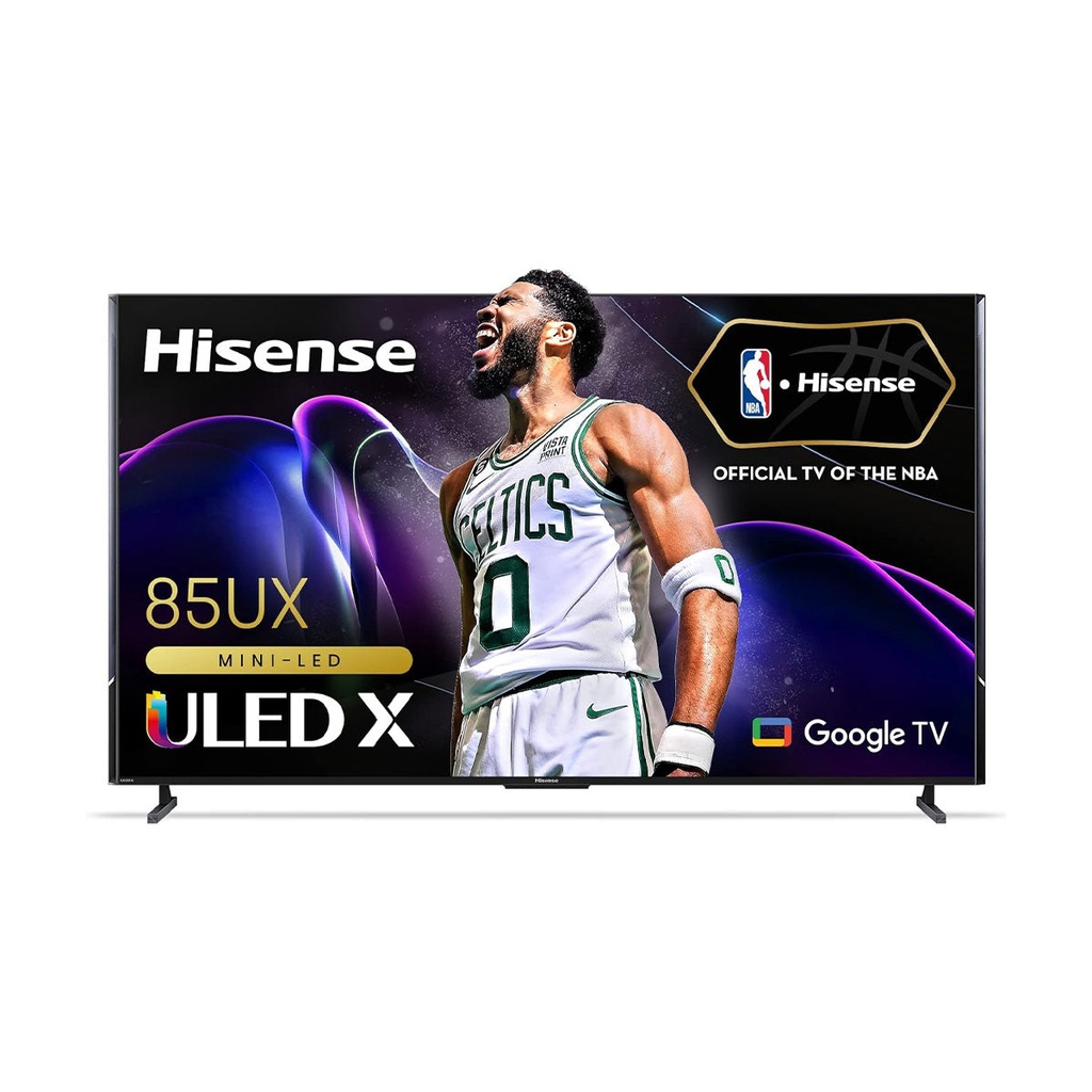 [85UX] Mini LED 4K Smart ULED Television, 85-Inch شاشة هايسنس حجم 85 مع اشتراك شاهد 12 شهر