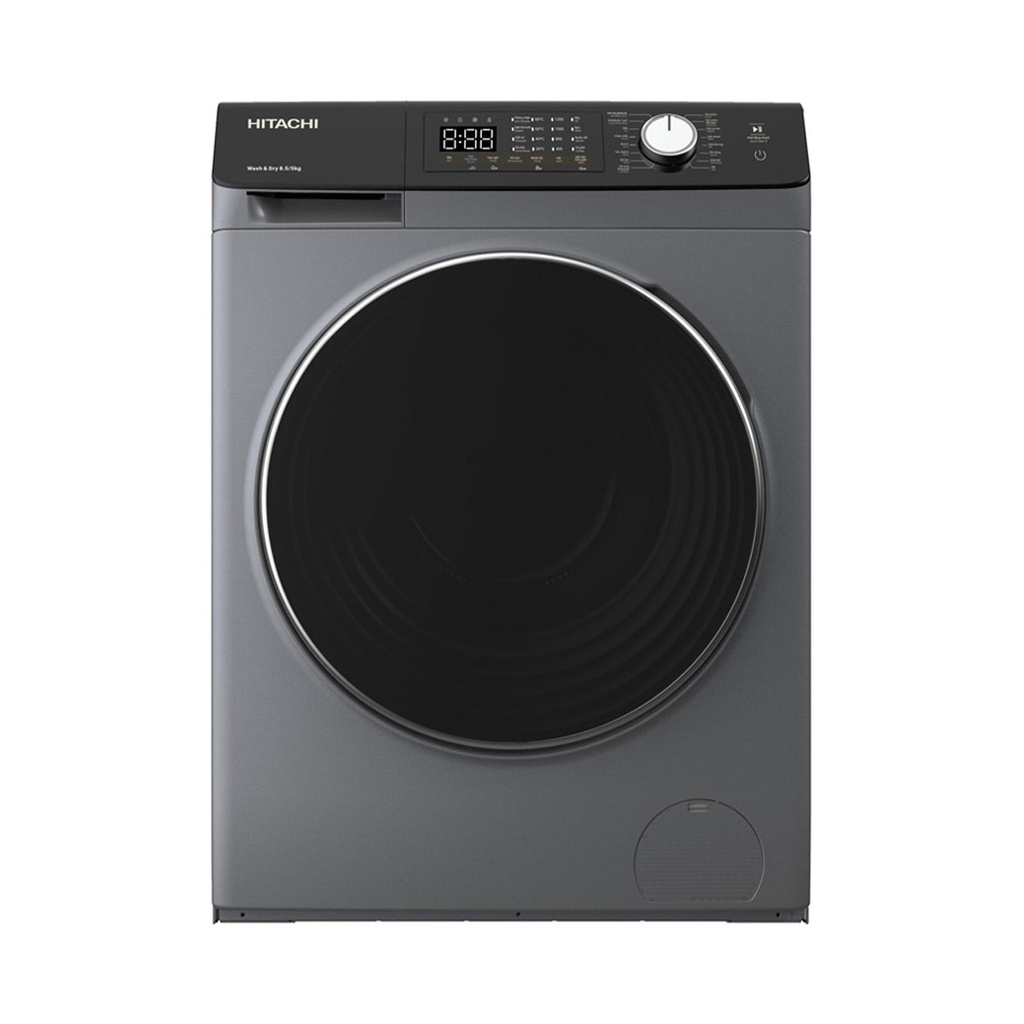 [BD-D1054HVOS] Front Loading Washer Dryer, Gray غسالة ومجفف ملابس أمامي، رمادي