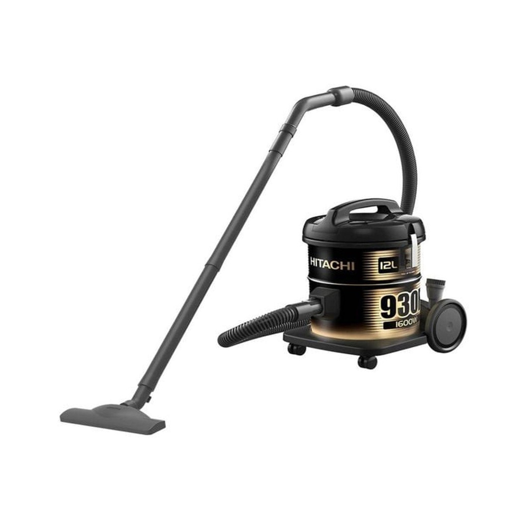 [CV-930F] Drum Vacuum Cleaner, Black مكنسة هيتاشي