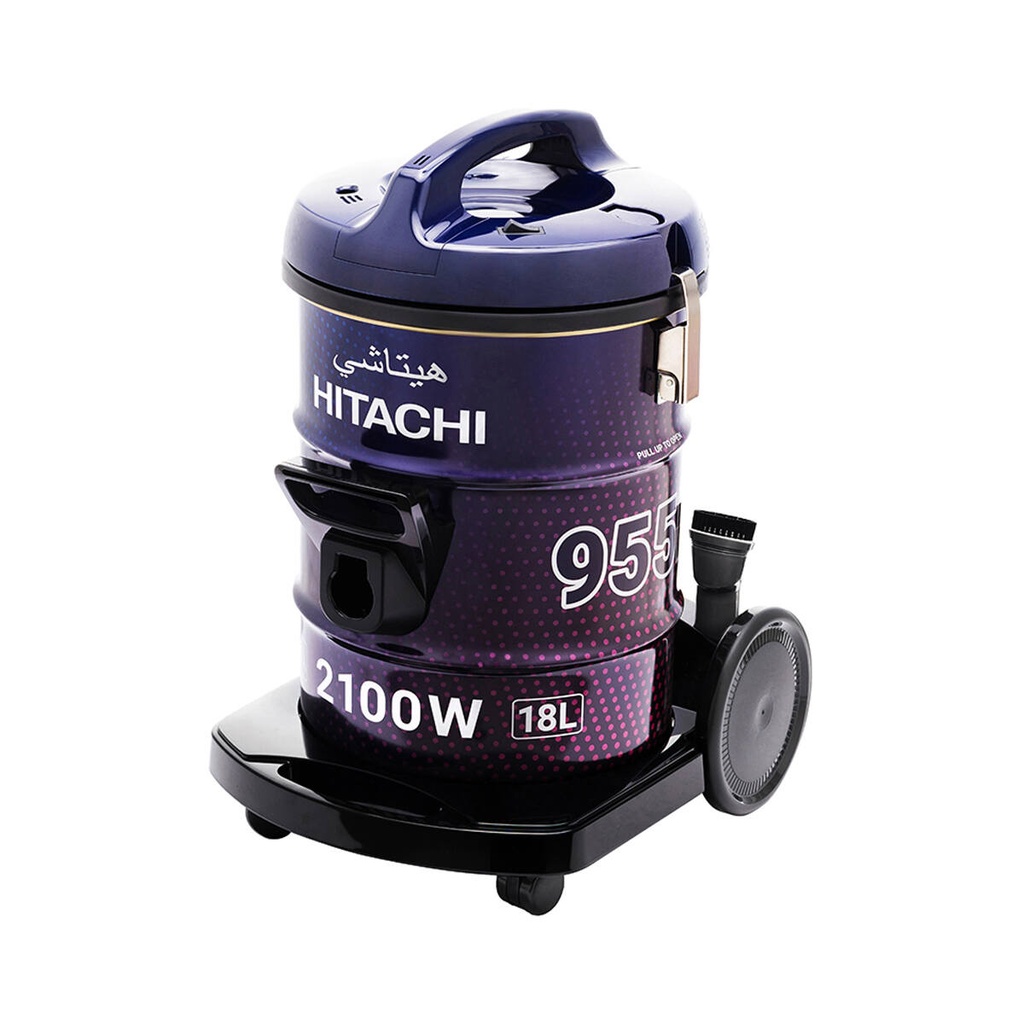 [CV-955N] Drum Vacuum Cleaner, Purple مكنسة هيتاشي