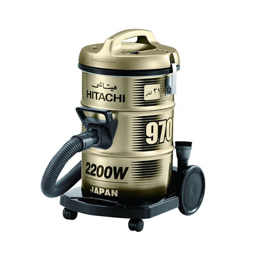 [CV-970Y] Drum Vacuum Cleaner, Gold مكنسة هيتاشي