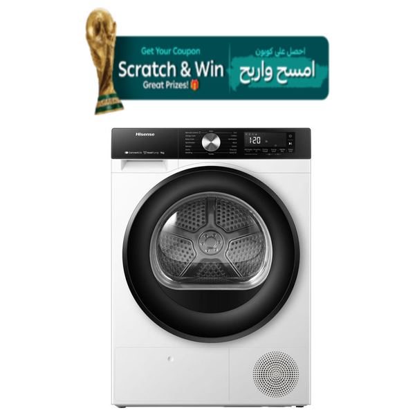 [DH3S902BW] DRYER 9KG,HEAT PUMP INVERTER
