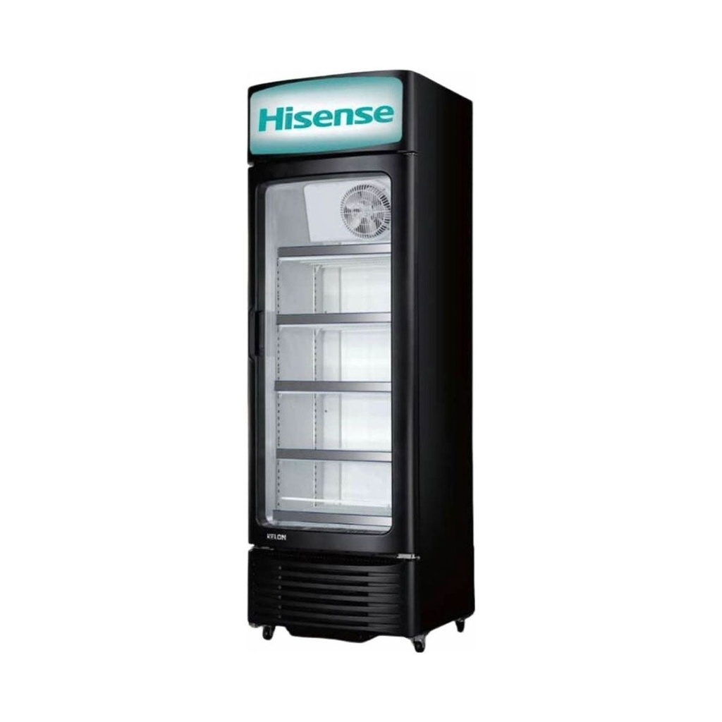 [FL-52WC] Showcase Chiller 520L, Black عارضة هايسنس 520 لتر