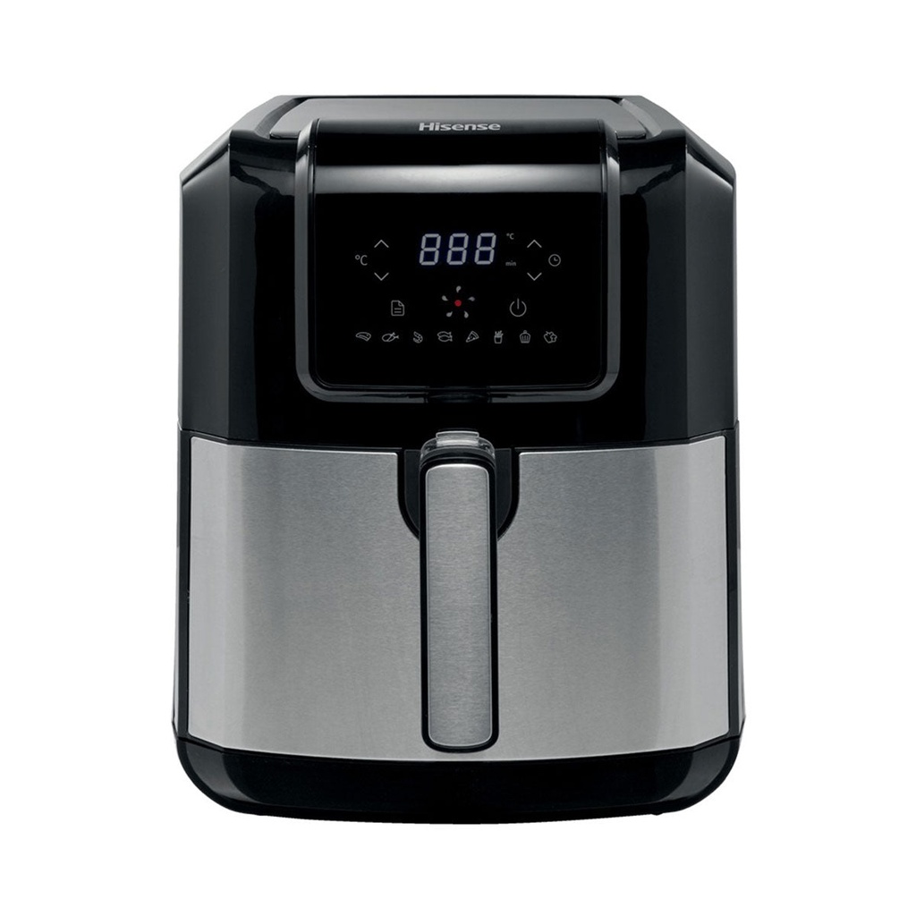 [H06AFBS2S3] Air Fryer 6.7L, Black قلاية هوائية هايسنس