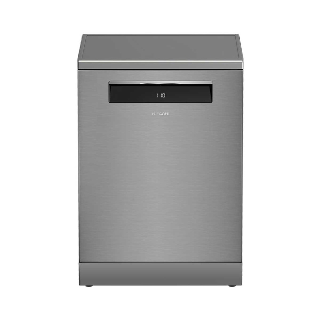 [HDF-F158CVX] Freestanding Dishwasher, Stainless Steel غسالة صحون  من هيتاشي