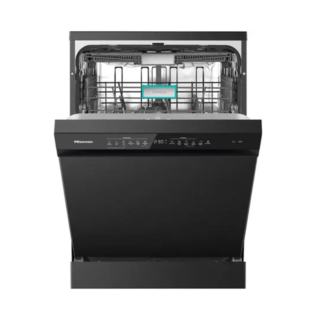 [HS673C90BME] Dishwasher, Black غسالة صحون هايسنس